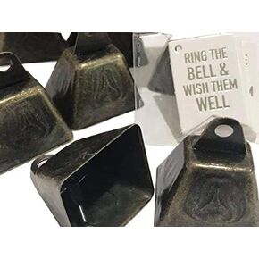 48 Ring The Bells Wish Them Well Wedding Mini Kissing Cowbells Reception Party Favors in Kuwait