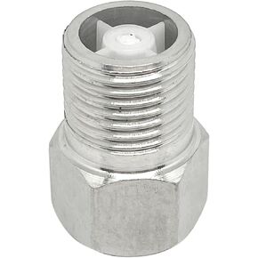 1pcs 304 Stainless Steel One-way Check Valve,1/2" Female to 1/2" Male Thread of One Way Non- Return Valves