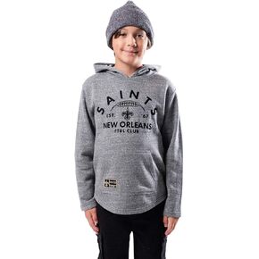 Ultra Game NFL Boys Super-Soft Hoodie Pullover Henley Sweatshirt