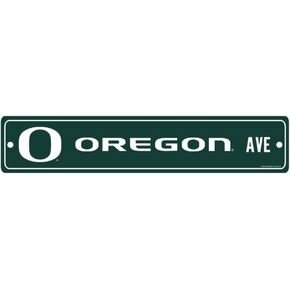 WinCraft NCAA Oregon Ducks Steet Sign, 3.75 x 19-inches in Saudi Arabia
