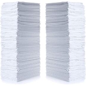 مناشف المتجر من الدرجة التجارية SIMPLI-MAGIC، عبوة من 500 قطعة، باللون الأحمر in Kuwait