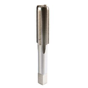 صنابير يدوية MaxTool M12X1.25B صنابير سفلية مترية صنابير HSS M2 درجة 1.25 مم لليد اليمنى الأرضية بالكامل؛ HBM02W00R12F