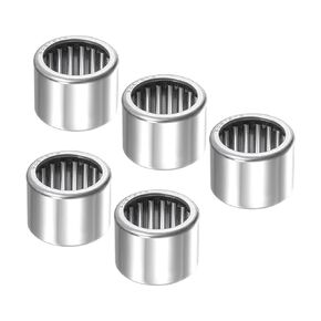 5pcs SCE1212 Needle Roller Bearings - [3/4" x 1" x 3/4"] Open End for Gearbox Use, Chrome Steel Rollers