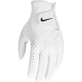 Nike Womens Tour Classic IV Left Hand Golf Glove White | White | Black Medium/Large