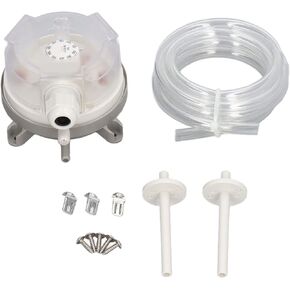 Hvac Differential Pressure Switch Pressure Differential Switch Waterproof Heating Ventilation Furnace Vent Air Pressure Switch 50~500pa Measuring Range Sense 20pa Differential Pressure