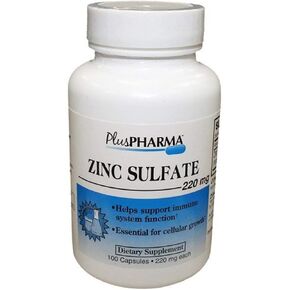 Zinc Sulfate 220 mg, 100 Capsules (Pack of 4) in Saudi Arabia