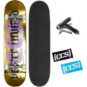 [CCS] You're Invited Skateboard Complete Gold Foil 8.00"