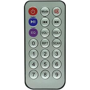 Remote Control for（Pyle PSUFM1280B）(Moukey MK0161-EU4 MTS10-1 MTS8-1 MK0086 MTS10-2) Karaoke Portable Bluetooth Party PA DJ Speaker System