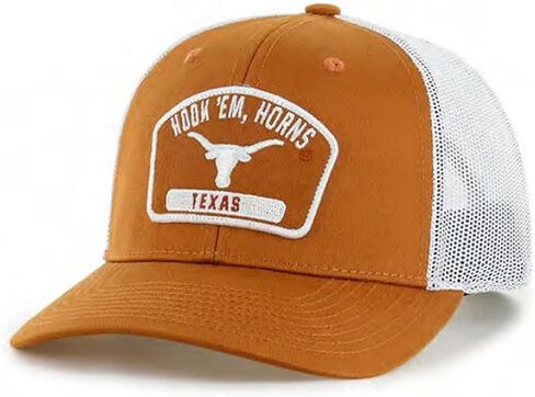 قبعة جامعة تكساس الكلاسيكية بشعار الفريق، قبعة سائق الشاحنة الشبكية القابلة للتعديل in Kuwait