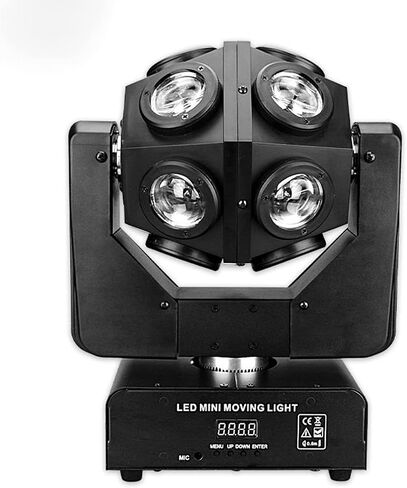 Moving Head DJ lights Beam Light12x12W RGBW 4 in 1 Football Led Beam Moving Head DJ Disco Stage Wash Light DMX512 13/15 Channels Effect Lighting in Saudi Arabia