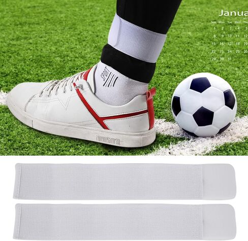 حزام واقي قصبة القدم لكرة القدم، شريط لاصق ثابت مثبت Shinguard حزام رياضي مرن قابل للتعديل للجري وركوب الدراجات in Saudi Arabia
