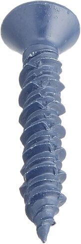 014973162191 Phillips Flat Masonry Screws, 1/4 x 2-3/4, Piece-10, blue in Saudi Arabia