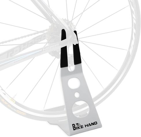 حامل وقوف السيارات من الفولاذ الصلب للدراجة من BIKEHAND، أسود، قاعدة عريضة 11 بوصة، يناسب دراجات 26-700c in Saudi Arabia