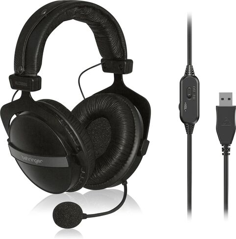 بهرينجر HLC660U سماعات رأس ستيريو USB مع ميكروفون مدمج in Saudi Arabia