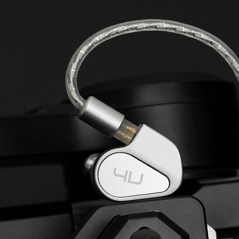 شاشات HiFiGo TANCHJlM 4U DMT-4Ultra داخل الأذن، سماعات أذن IEM للمحرك الديناميكي بغرفة مزدوجة مع نظام فلتر دائرة قابل للتعديل بأربعة مستويات (4U) in Saudi Arabia