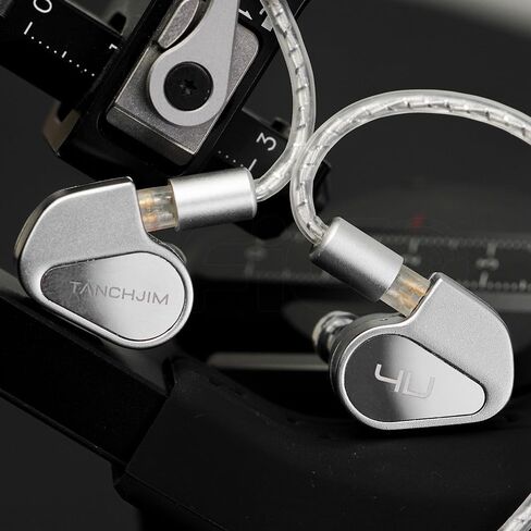 شاشات HiFiGo TANCHJlM 4U DMT-4Ultra داخل الأذن، سماعات أذن IEM للمحرك الديناميكي بغرفة مزدوجة مع نظام فلتر دائرة قابل للتعديل بأربعة مستويات (4U) in Saudi Arabia