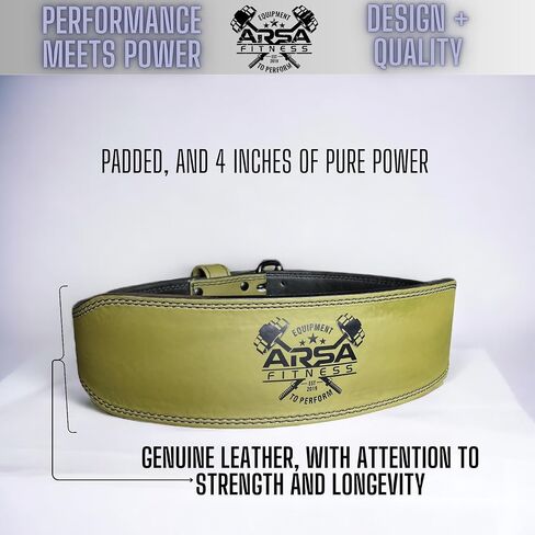 Premium Leather 9MM Thickness Weightlifting Belt for Men and Women, Reducing Back Strain, Crossfit, Bodybuilding, Powerlifting, and Strength Training in Saudi Arabia