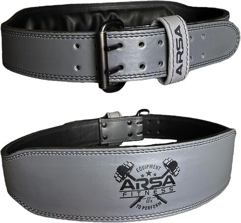 Premium Leather 9MM Thickness Weightlifting Belt for Men and Women, Reducing Back Strain, Crossfit, Bodybuilding, Powerlifting, and Strength Training in Saudi Arabia