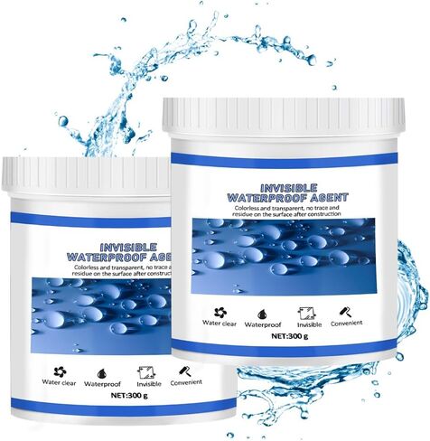 300G Waterproof Anti Leakage Glue Invisible Waterproof Agent for Wood Transparent Waterproof Coating Clear Waterproof Seal Liquid Waterproof Agent (300G) in Saudi Arabia