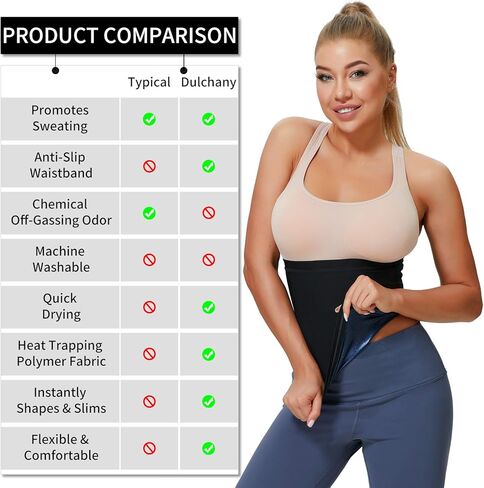 Sauna Sweat Waist Trainer Vest for Women Waist Trimmer Sauna Vest Sweat Tank Top Shaper Sauna Suit in Saudi Arabia