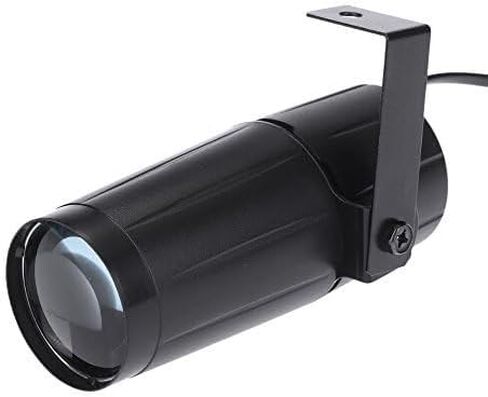 Lixada Pinspot Light 5W LED Spot Stage Lights Mini Beam Track الإضاءة لاعبا اساسيا للعائلة والحفلات المنزلية الديكور بار نادي حانة DJ عرض حفل زفاف - أبيض in Saudi Arabia