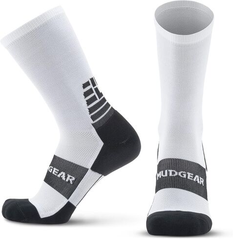 Crew Length Hiking Socks - Mid-Calf Trekking Socks - Non-Wool Wilderness Hiking Socks - Men and Women - 2-Pack in Saudi Arabia