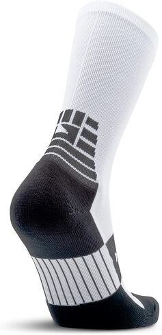 Crew Length Hiking Socks - Mid-Calf Trekking Socks - Non-Wool Wilderness Hiking Socks - Men and Women - 2-Pack in Saudi Arabia