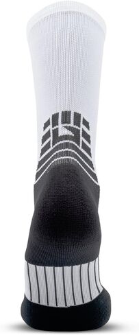 Crew Length Hiking Socks - Mid-Calf Trekking Socks - Non-Wool Wilderness Hiking Socks - Men and Women - 2-Pack in Saudi Arabia