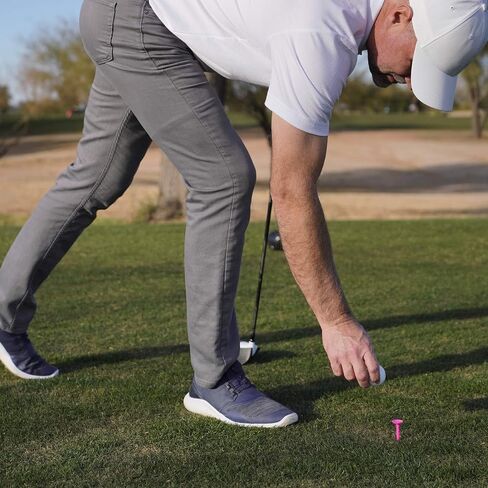 GoSports 3.25" Widemouth Tees Plastic Golf Tees, 60 Tee Player’s Pack - Max Distance and Easier Teeing in Saudi Arabia
