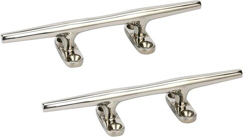 Amarine Made Stainless Steel Open Base Cleat - 10 Inch - 9995S10 (10" : 2Pcs) in Saudi Arabia