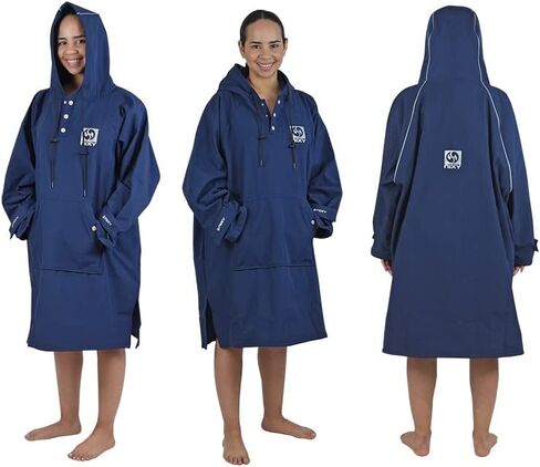 NIXY Breakwater Outdoor Changing Poncho - Waterproof, Wind-Resistant & Thermal Fleece Lined - Lightweight & Portable in Saudi Arabia