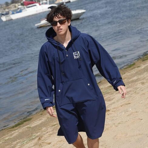NIXY Breakwater Outdoor Changing Poncho - Waterproof, Wind-Resistant & Thermal Fleece Lined - Lightweight & Portable in Saudi Arabia