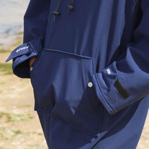 NIXY Breakwater Outdoor Changing Poncho - Waterproof, Wind-Resistant & Thermal Fleece Lined - Lightweight & Portable in Saudi Arabia