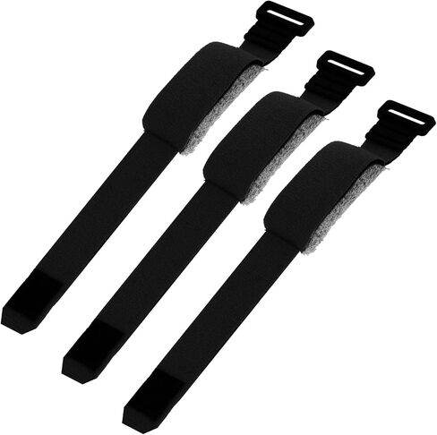3pcs Bass Guitar String Mute Damper Adjustable Guitar String Cover Belt Cotton Bass Guitar Fret Wrap Mute for 4 String, 6 String Electric Guitar Instruments, Musical Instrument Accessories, Black in Saudi Arabia