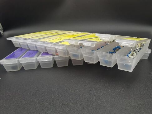 19 Values 153 Pcs Variable Resistor Potentiometer kit 100 ohm-2M ohm in Saudi Arabia