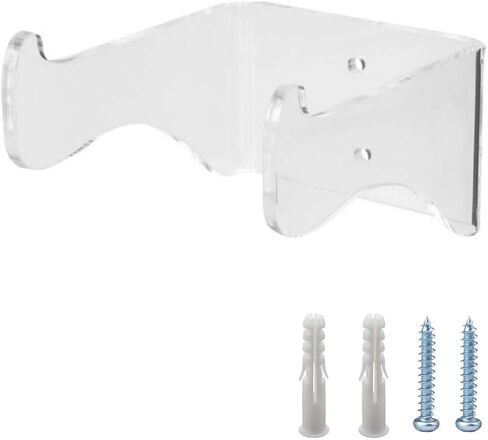 1 set Collection Metal Ukulele Rack Racks for Display Shop Wall Mounted Guitar Mount Store Bass Holder Electric Acrylic Acoustic Hanger of Stand Transparent Home Organier Hook in Kuwait