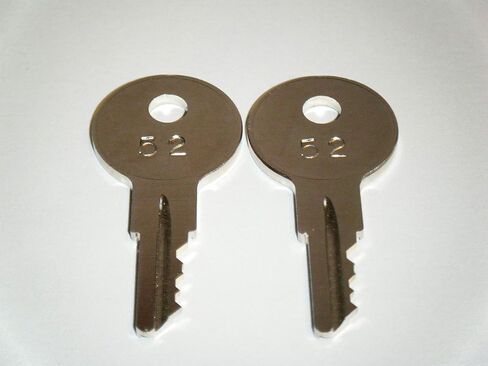 Ilco 2 Keys for Johnson Evinrude Force outboard marine Keys Cut boats using key Codes 51-67 (67) in Saudi Arabia