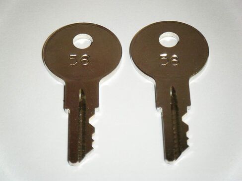 Ilco 2 Keys for Johnson Evinrude Force outboard marine Keys Cut boats using key Codes 51-67 (67) in Saudi Arabia
