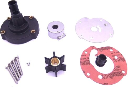 Boat Motor 391391 382797 763758 778166 0391391 0382797 0763758 0778166 Water Pump Repair Kit with Housing for Evinrude Johnson OMC BRP 5.5HP 6HP 7.5HP Outboard Engine in Saudi Arabia