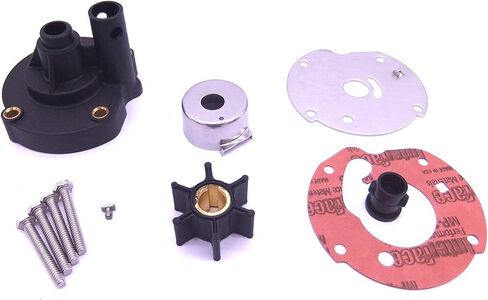 Boat Motor 391391 382797 763758 778166 0391391 0382797 0763758 0778166 Water Pump Repair Kit with Housing for Evinrude Johnson OMC BRP 5.5HP 6HP 7.5HP Outboard Engine in Saudi Arabia
