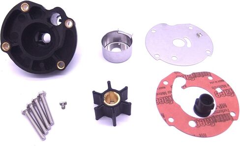 Boat Motor 391391 382797 763758 778166 0391391 0382797 0763758 0778166 Water Pump Repair Kit with Housing for Evinrude Johnson OMC BRP 5.5HP 6HP 7.5HP Outboard Engine in Saudi Arabia