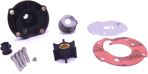 Boat Motor 391391 382797 763758 778166 0391391 0382797 0763758 0778166 Water Pump Repair Kit with Housing for Evinrude Johnson OMC BRP 5.5HP 6HP 7.5HP Outboard Engine in Saudi Arabia