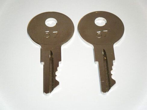 Ilco 2 Keys for Johnson Evinrude Force outboard marine Keys Cut boats using key Codes 51-67 (67) in Saudi Arabia