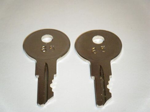 Ilco 2 Keys for Johnson Evinrude Force outboard marine Keys Cut boats using key Codes 51-67 (67) in Saudi Arabia
