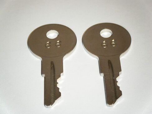 Ilco 2 Keys for Johnson Evinrude Force outboard marine Keys Cut boats using key Codes 51-67 (67) in Saudi Arabia