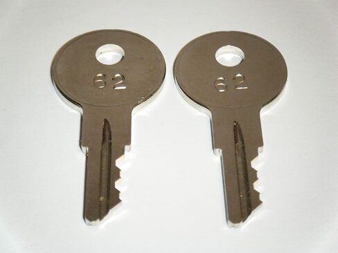 Ilco 2 Keys for Johnson Evinrude Force outboard marine Keys Cut boats using key Codes 51-67 (67) in Saudi Arabia