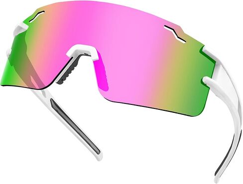 Sports Polarized Sunglasses Men Women Youth UV400 Protection, Kids Baseball Sunglasses Cycling Running Softball in Saudi Arabia