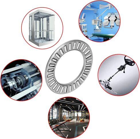 SING F LTD 4 Sets NTA1423+2TRA Thrust Needle Roller Bearings Thrust Plane Bearing Plane Thrust Needle Roller Bearing for Agricultural Machinery Robots Elevators in Saudi Arabia