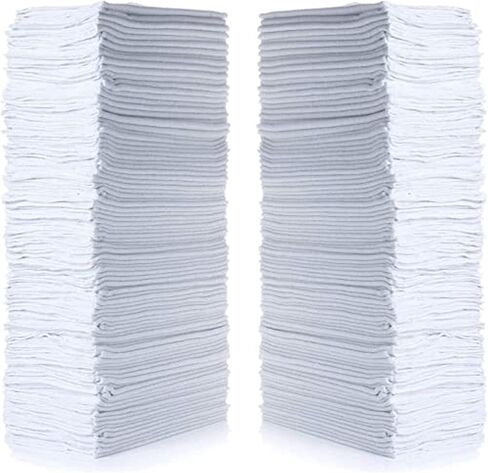 مناشف المتجر من الدرجة التجارية SIMPLI-MAGIC، عبوة من 500 قطعة، باللون الأحمر in Kuwait