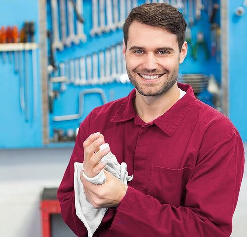 مناشف المتجر من الدرجة التجارية SIMPLI-MAGIC، عبوة من 500 قطعة، باللون الأحمر in Kuwait